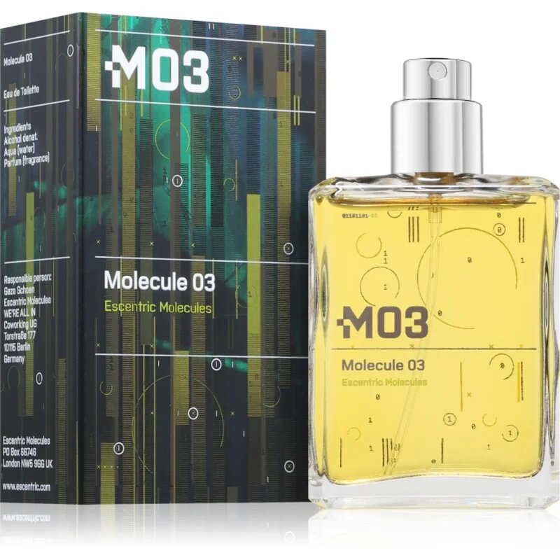 Escentric Molecules Molecule 03 toaletní voda unisex 30 ml