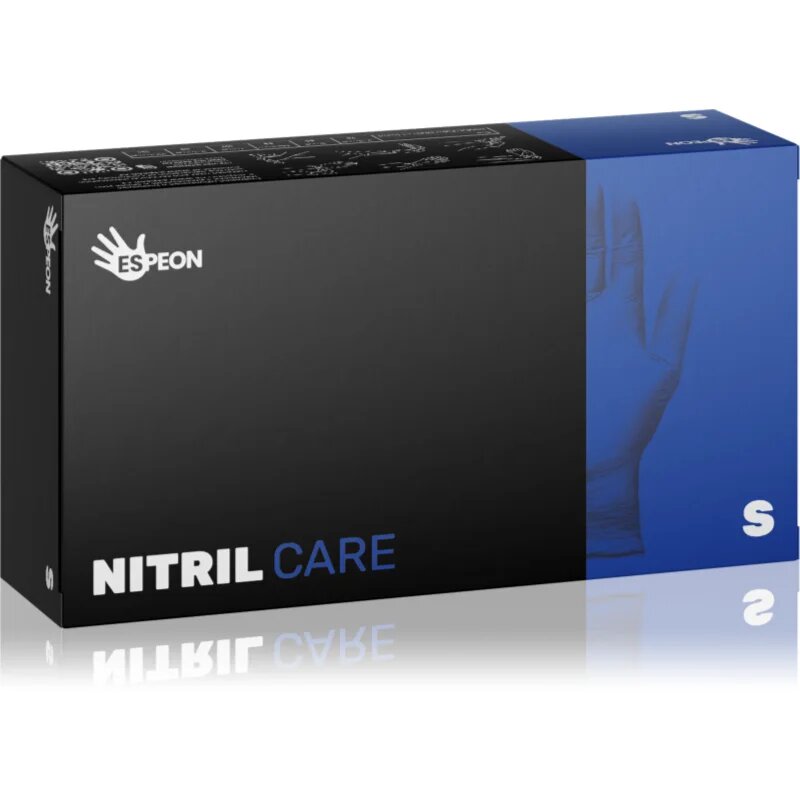 Espeon Nitril Care Gloves nitrilové nepudrované rukavice S 100 ks