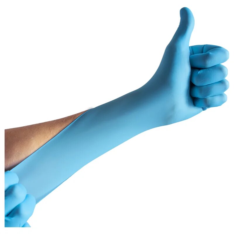 Espeon Nitril Ideal3 Blue nitrilové nepudrované rukavice velikost M 100 ks