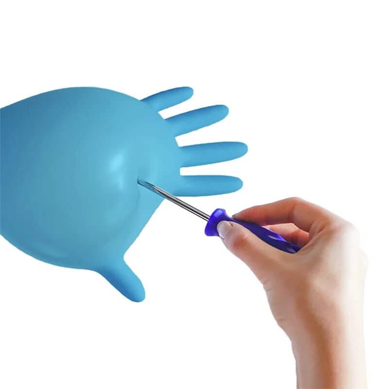 Espeon Nitril Ideal3 Blue nitrilové nepudrované rukavice velikost M 100 ks