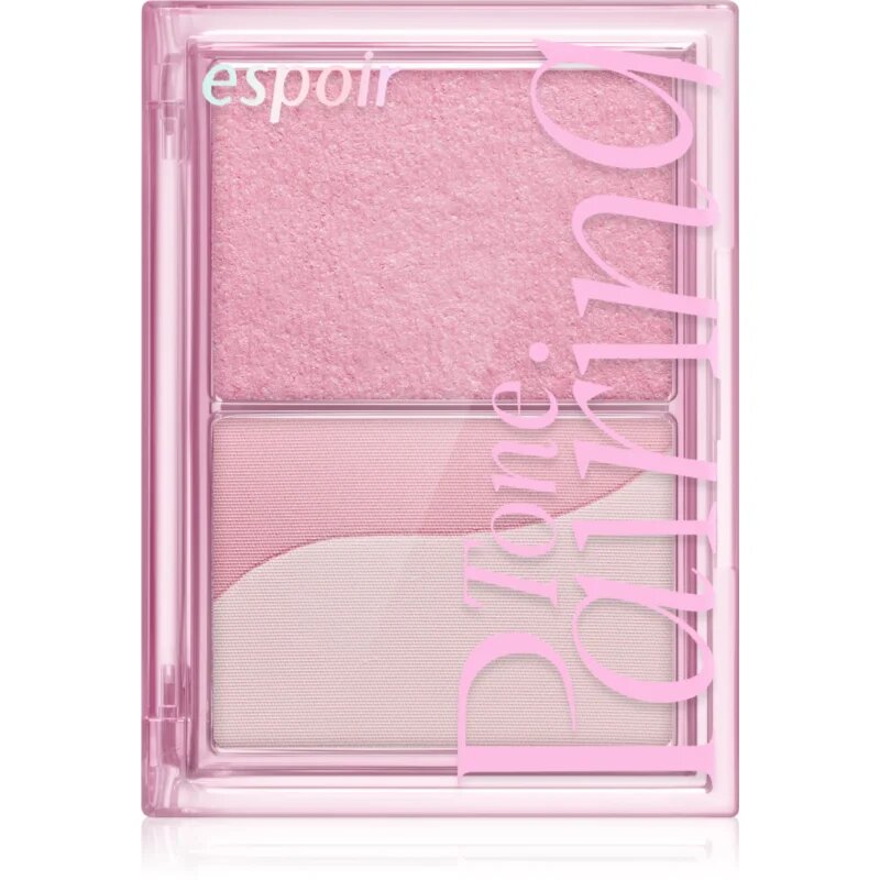 espoir Tone Pairing Cheek trio tvářenka pro dokonalý vzhled odstín Violeta 9 g