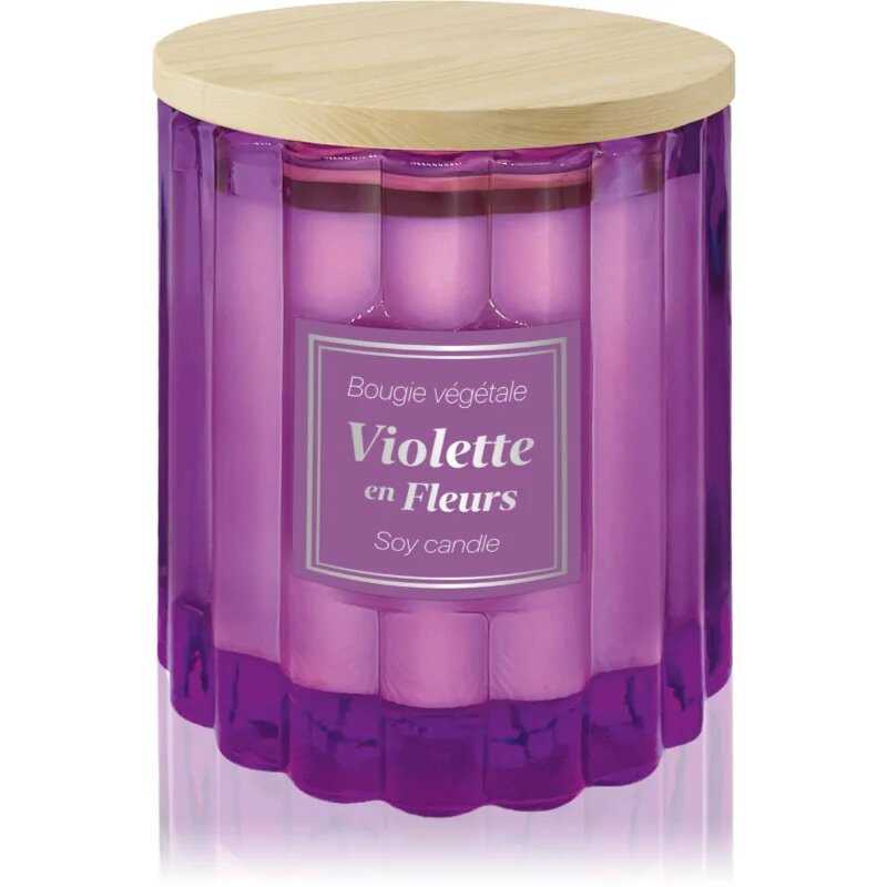 Esprit Provence Violette en Fleurs vonná svíčka s víčkem 100 g