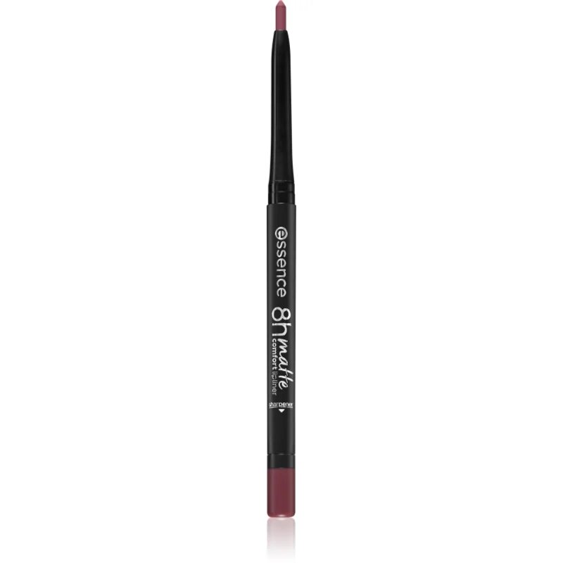 essence 8h Matte Comfort matná tužka na rty s ořezávátkem odstín 06 Cool Mauve 03 g