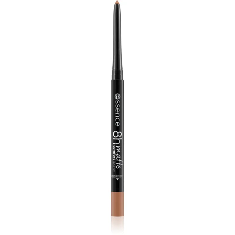 essence 8h Matte Comfort matná tužka na rty s ořezávátkem odstín 14 Because It's Iconic 03 g
