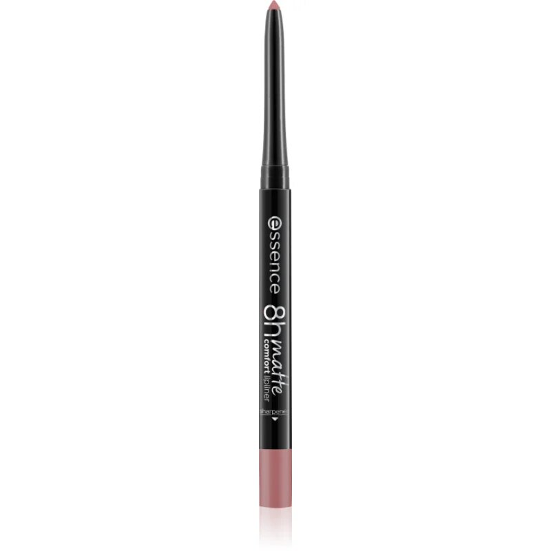 essence 8h Matte Comfort matná tužka na rty s ořezávátkem odstín 23 Comfort Zone 0.3 g