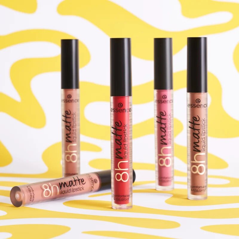 essence 8h matte matná tekutá rtěnka odstín 02 2.5 ml
