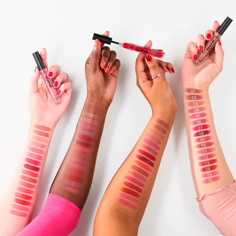 essence 8h matte matná tekutá rtěnka odstín 02 2.5 ml