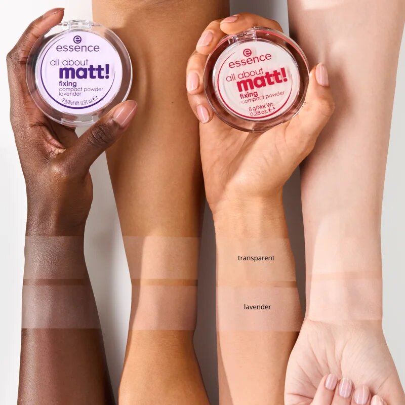 essence All About Matt! zmatňující fixační pudr 9 g