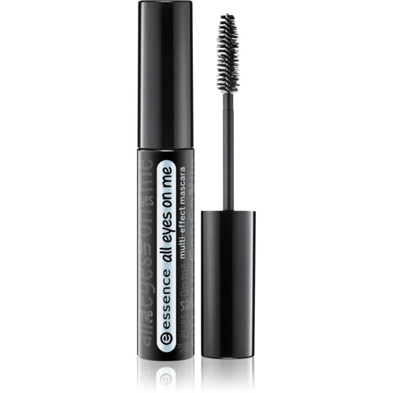 essence All Eyes on Me řasenka pro objem natočení a oddělení řas odstín 01 Black 8 ml