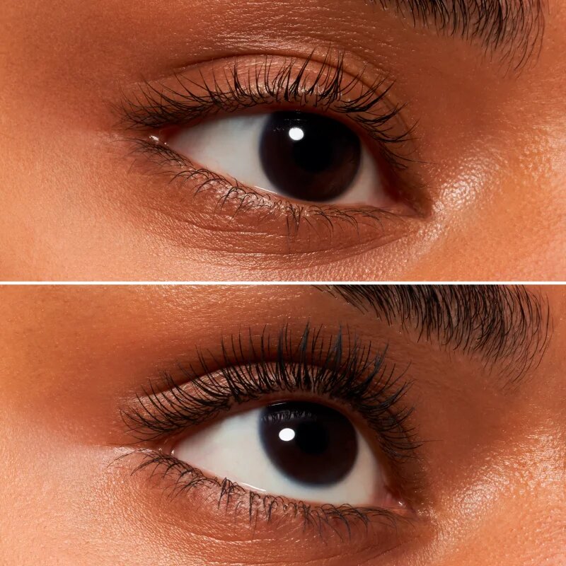 essence All Eyes on Me voděodolná řasenka pro prodloužení natočení a objem odstín 01 Black 8 ml