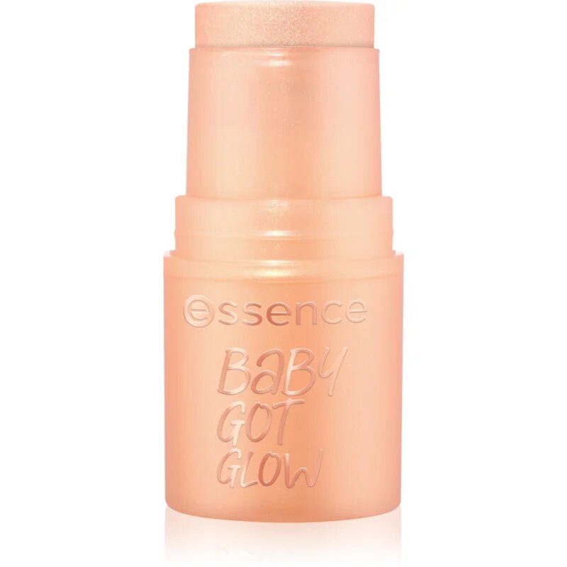 essence BABY GOT GLOW rozjasňující tyčinka pro zářivý lesk odstín 10 Golden Aura 5.5 g