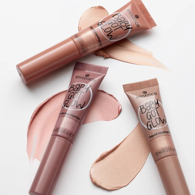 essence BABY GOT GLOW tekutý rozjasňovač odstín 30 Breezy Bronze 10 ml