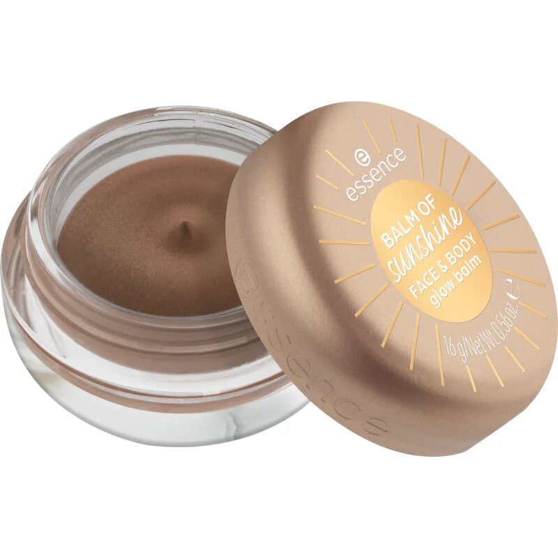 essence BALM OF sunshine rozjasňující balzám na obličej a tělo odstín 20 Séduction du Soleil 16 g
