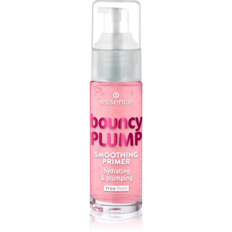 essence bouncy PLUMP hydratační podkladová báze pod make-up pro rozjasnění a vyhlazení pleti 30 ml