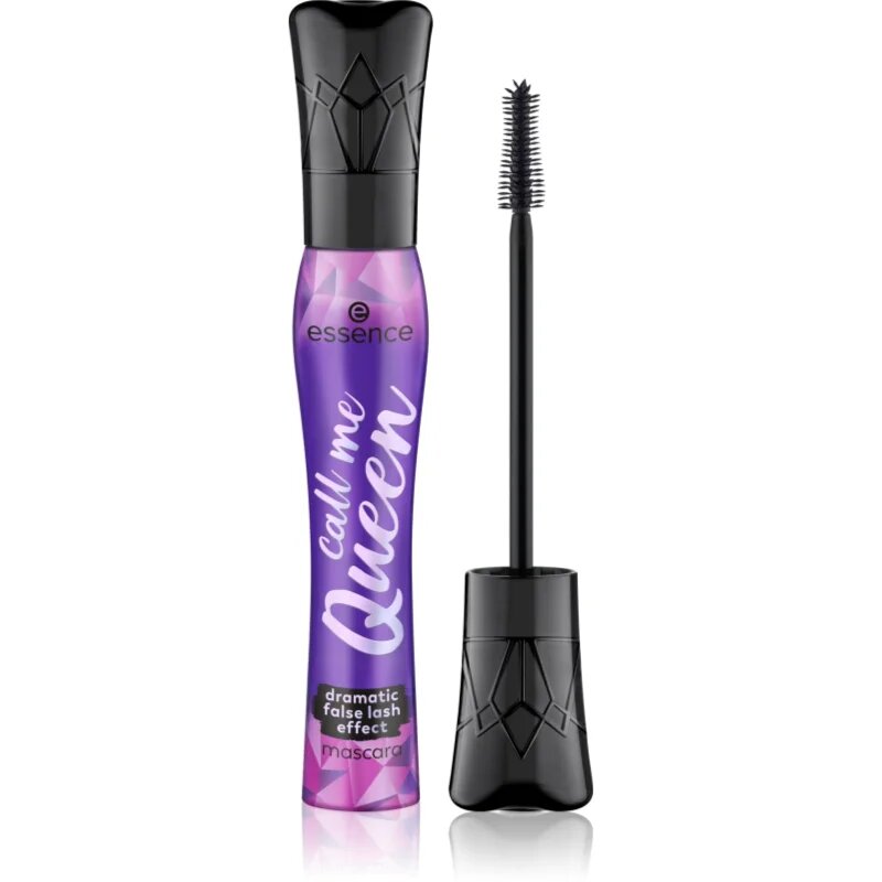 essence call me QUEEN řasenka pro efekt umělých řas odstín Black 115 ml