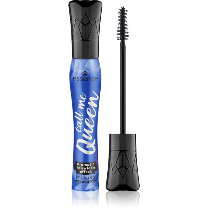 essence call me QUEEN řasenka pro efekt umělých řas voděodolná odstín Black 115 ml