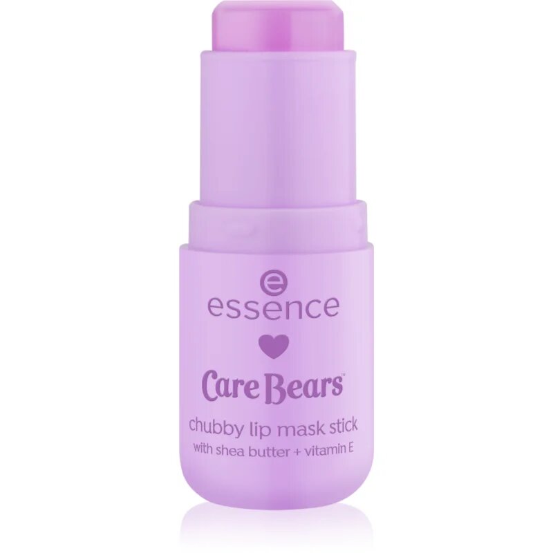 essence Care Bears hydratační maska na rty v tyčince odstín 02 It's Cool To Care 6 g