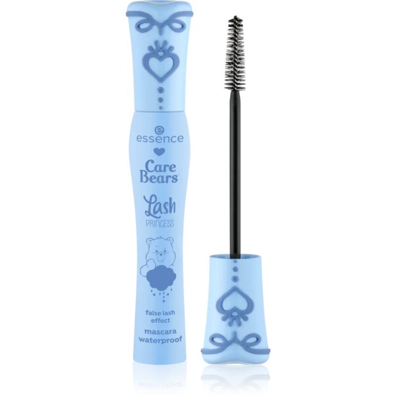 essence Care Bears Lash PRINCESS voděodolná řasenka pro efekt umělých řas odstín 01 No Rain No Rainbow 12 ml