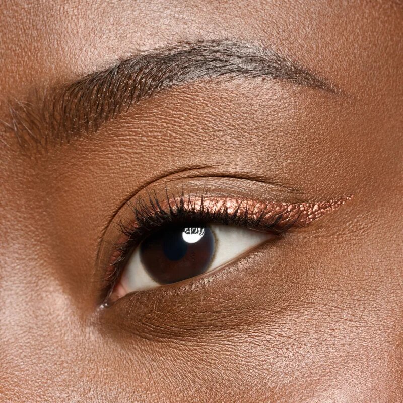 essence COLOUR it! metalická linka na oči odstín 01 Burnished Bronze 3 ml