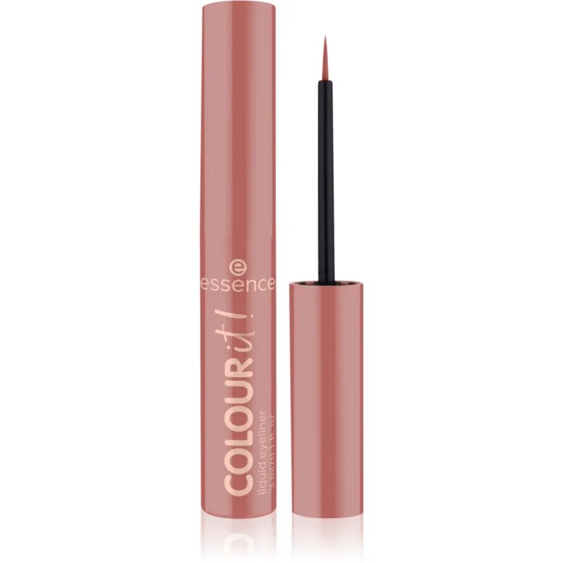 essence COLOUR it! tekuté oční linky odstín 04 Rusty Red 3 ml