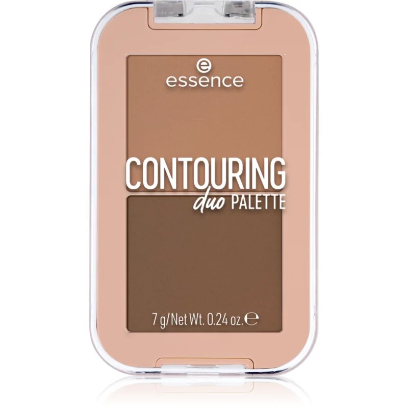 essence CONTOURING DUO PALETTE paleta na kontury obličeje odstín 20 Medium 7 g