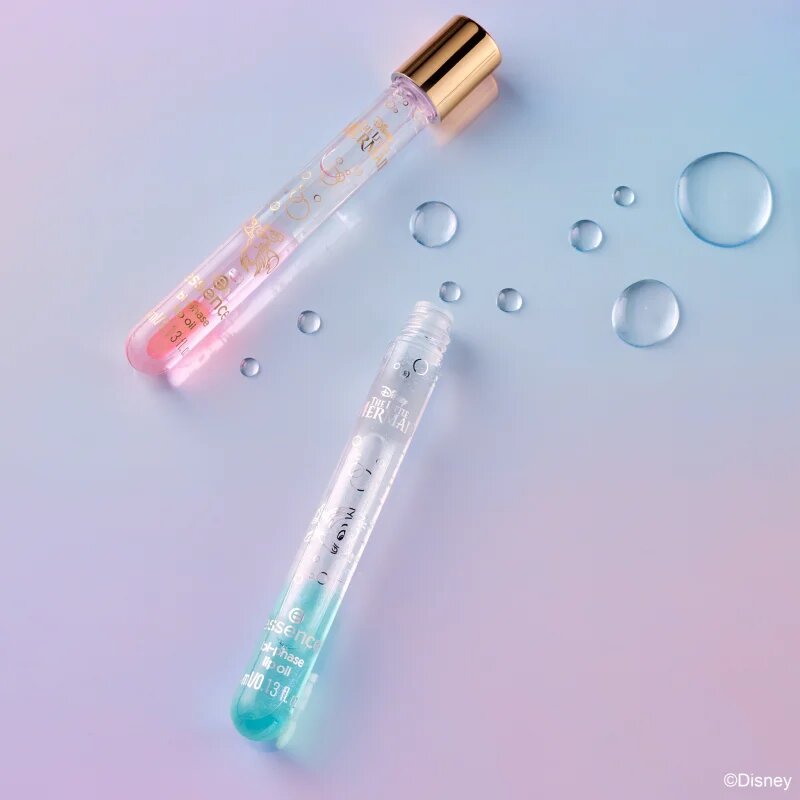 essence Disney The Little Mermaid olej na rty pro třpytivý lesk odstín 02 Swim Towards Your Dreams 4 ml