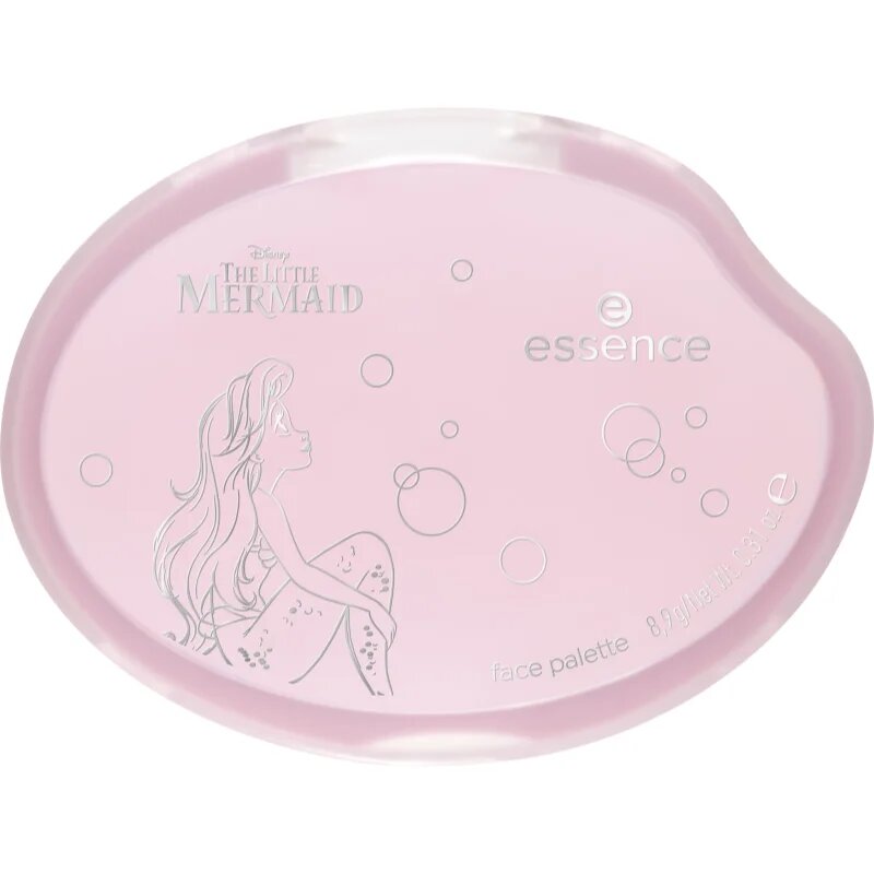 essence Disney The Little Mermaid paletka na tvář odstín 01 The World Is My Oyster! 8.9 g