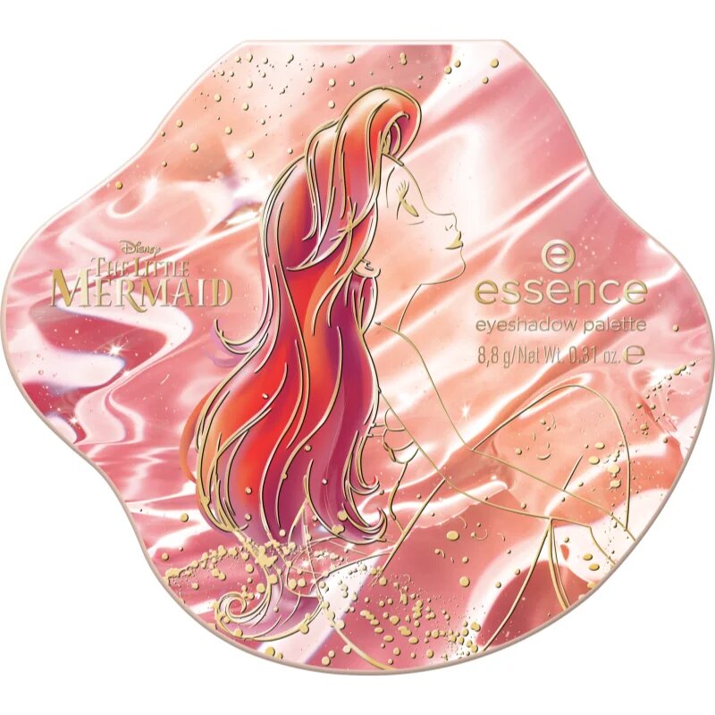 essence Disney The Little Mermaid paletka očních stínů odstín 8.8 g