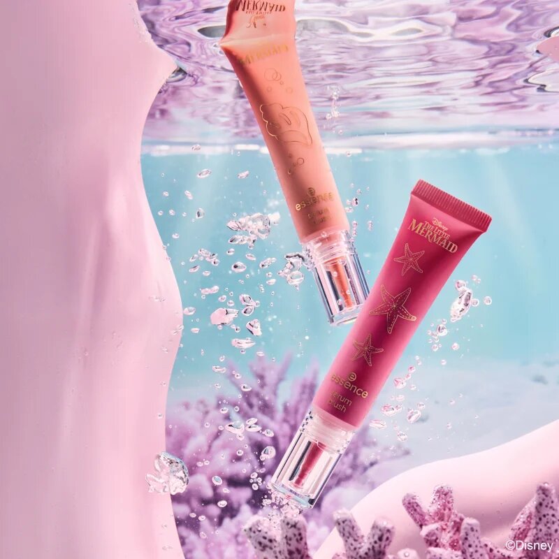 essence Disney The Little Mermaid tekutá tvářenka odstín 02 A Splash Of Freedom 17 ml