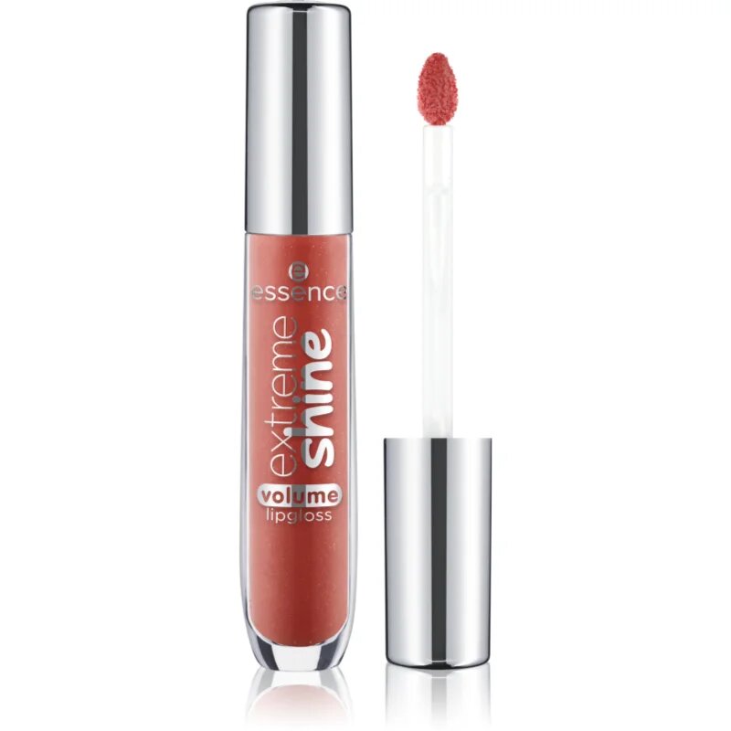 essence Extreme Shine lesk na rty pro větší objem odstín 15 Rusty Kiss 5 ml