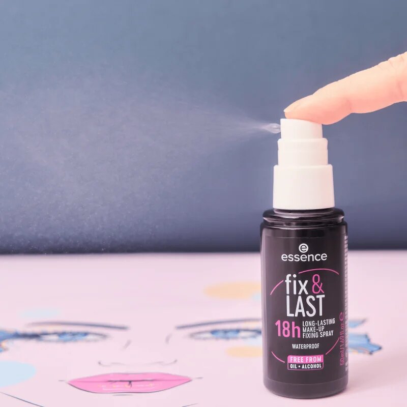essence Fix & LAST 18h fixační sprej na make-up 50 ml