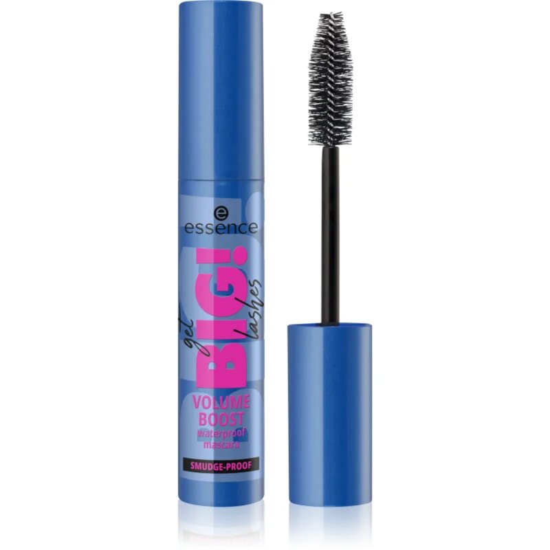 essence Get BIG! Lashes voděodolná řasenka pro objem odstín 01 Black 12 ml