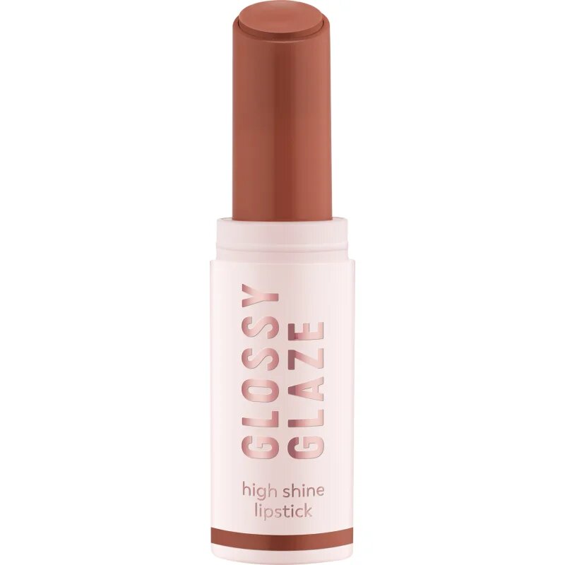essence Glossy Glaze rtěnka s vysokým leskem odstín 01 Livin La Vida Mocha 1.9 g