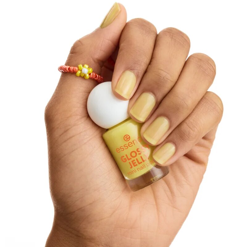essence GLOSSY JELLY lak na nehty mini odstín 06 5 ml