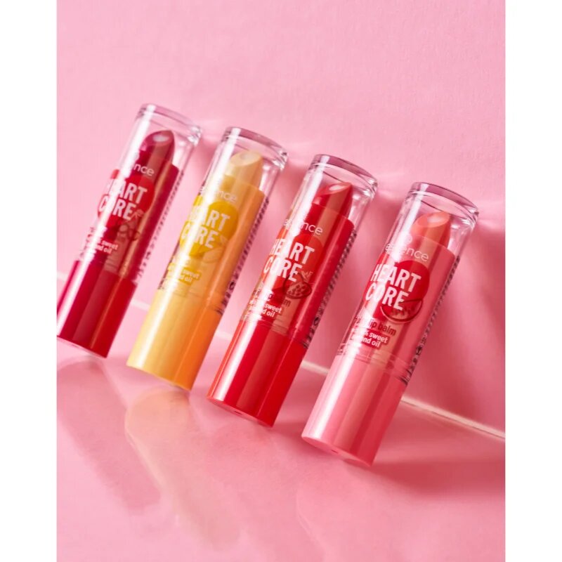 essence HEART CORE balzám na rty odstín 03 Melon 3 g