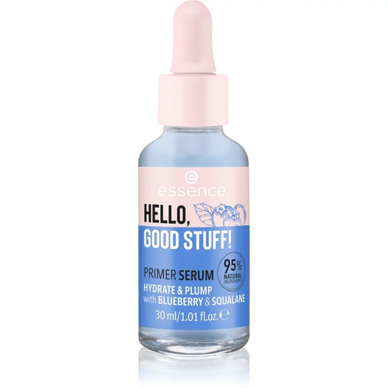 essence Hello Good Stuff! Blueberry & Squalane hydratační sérum 30 ml