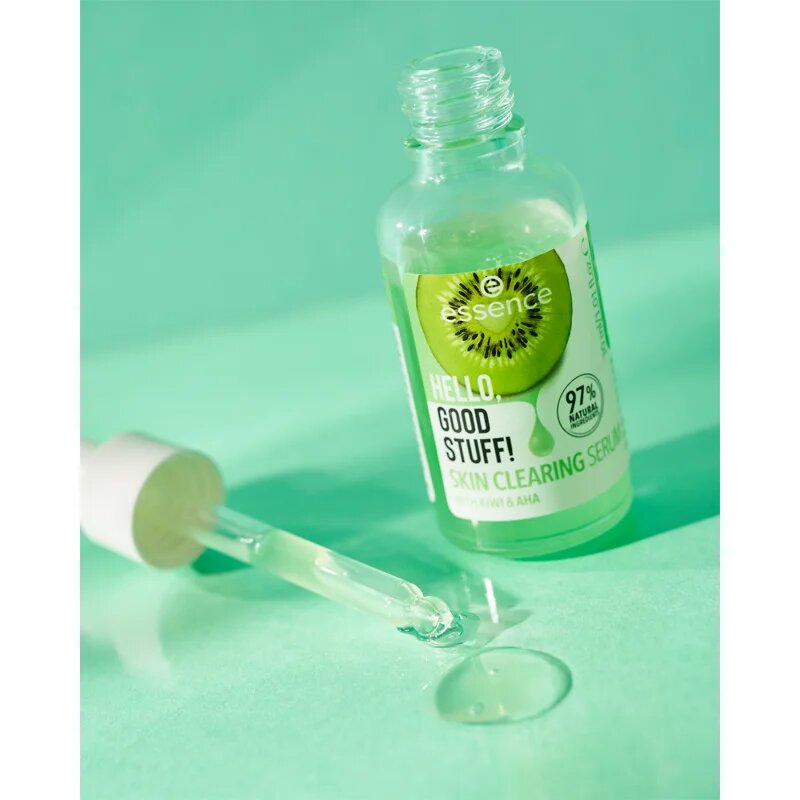 essence Hello Good Stuff! pleťové sérum s peelingovým efektem 30 ml