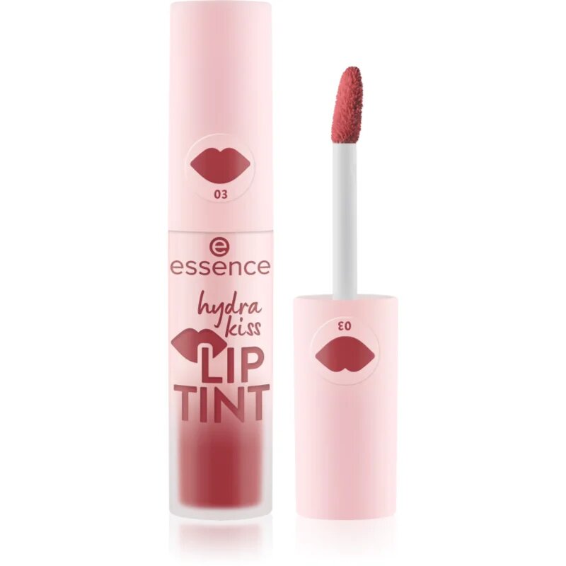 essence Hydra Kiss barva na rty odstín 03 Rosy Blossom 4 ml