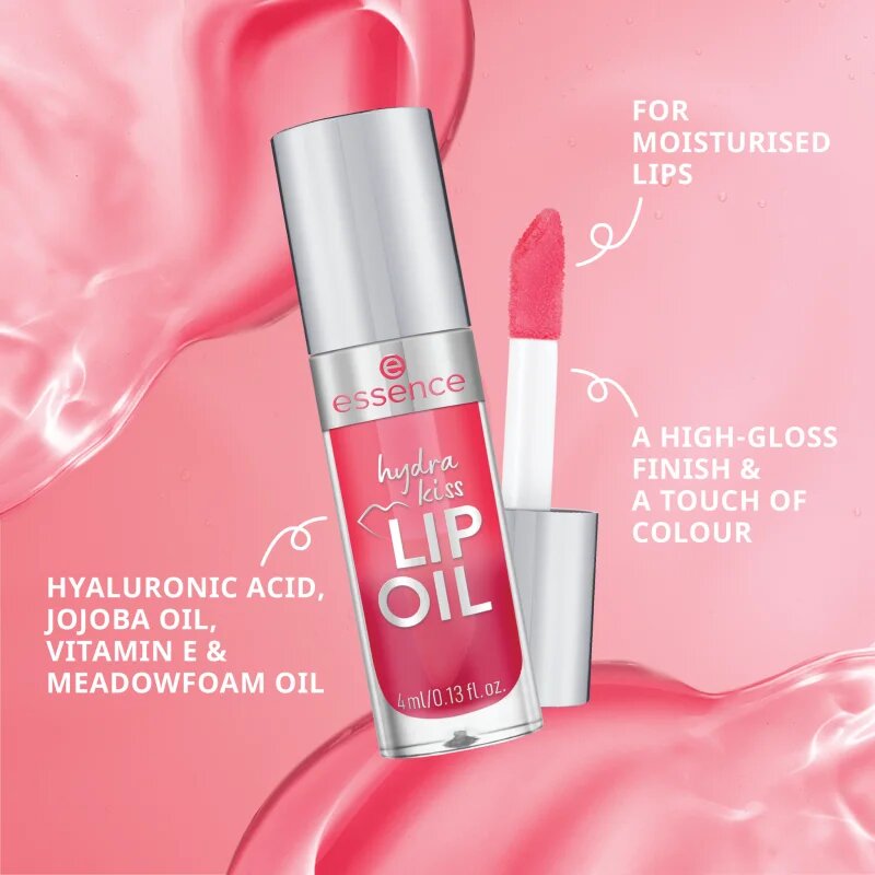 essence Hydra Kiss hydratační olej na rty odstín 02 Honey Honey! 4 ml