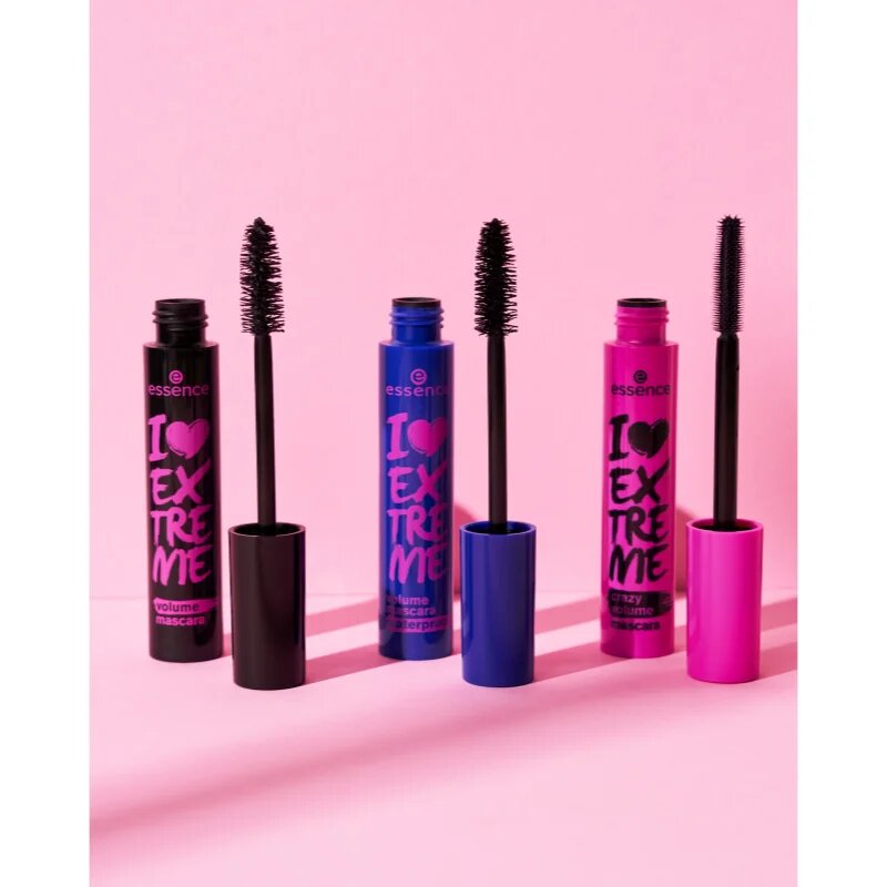 essence I LOVE EXTREME řasenka pro objem 12 ml