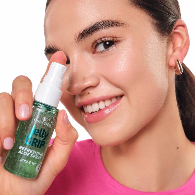 essence jelly GRIP podkladová báze a fixační sprej v jednom s osvěžujícím účinkem 50 ml