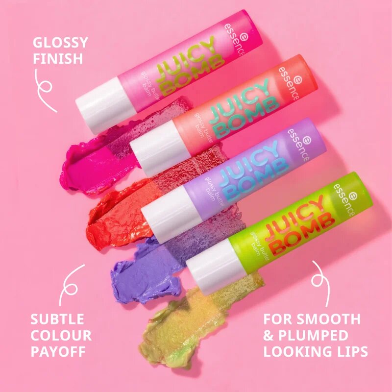 essence Juicy Bomb balzám na rty odstín 08 Cherrything I Want 2 g
