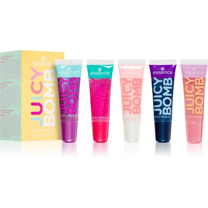 essence Juicy Bomb dárková sada na rty 03 The Juicy Side Of Life