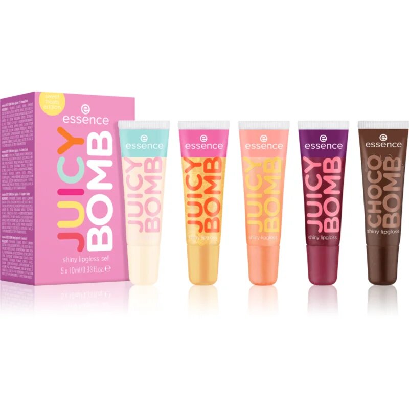 essence Juicy Bomb dárková sada na rty 04 Sugar Coated