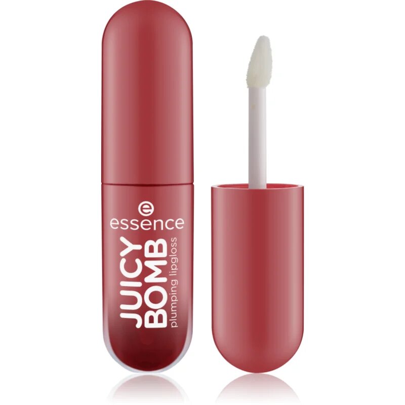 essence Juicy Bomb lesk na rty se zvětšujícím efektem odstín 05 Soft Apricot 2.6 ml