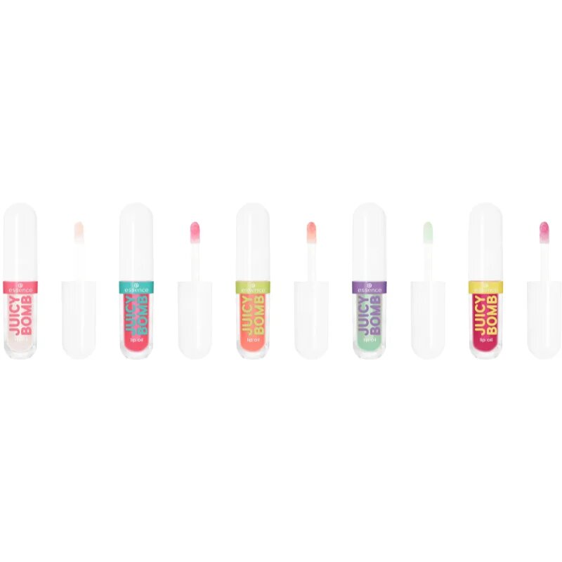 essence Juicy Bomb Lip Oil Set dárková sada na rty 5 ks