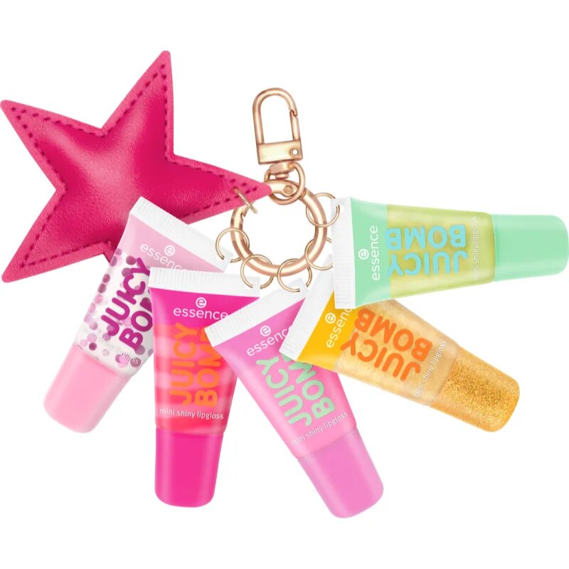 essence Juicy Bomb Mini sada na rty mini 01 Holiday Happiness