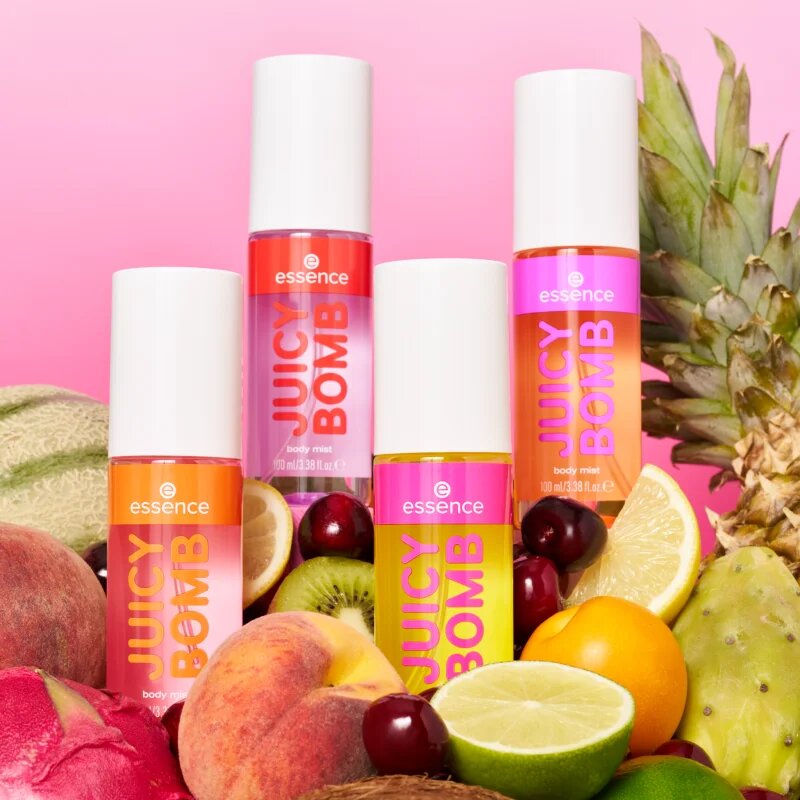 essence Juicy Bomb tělová mlha vůně 06 Moody Musk 100 ml