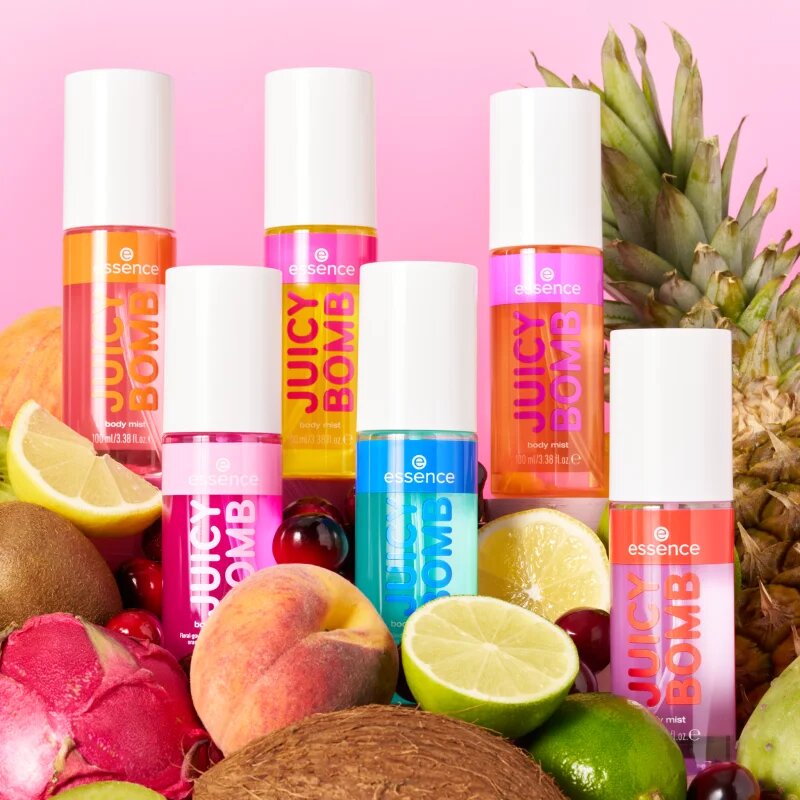essence Juicy Bomb tělová mlha vůně 06 Moody Musk 100 ml