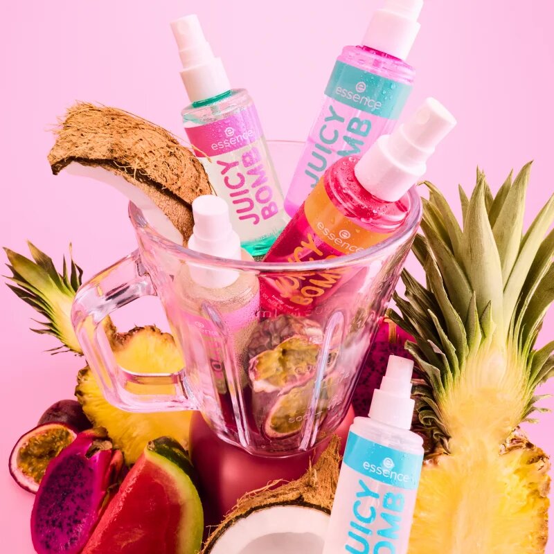 essence Juicy Bomb Tropical Drop tělová mlha pro ženy vůně 109 Coconut Crush 100 ml
